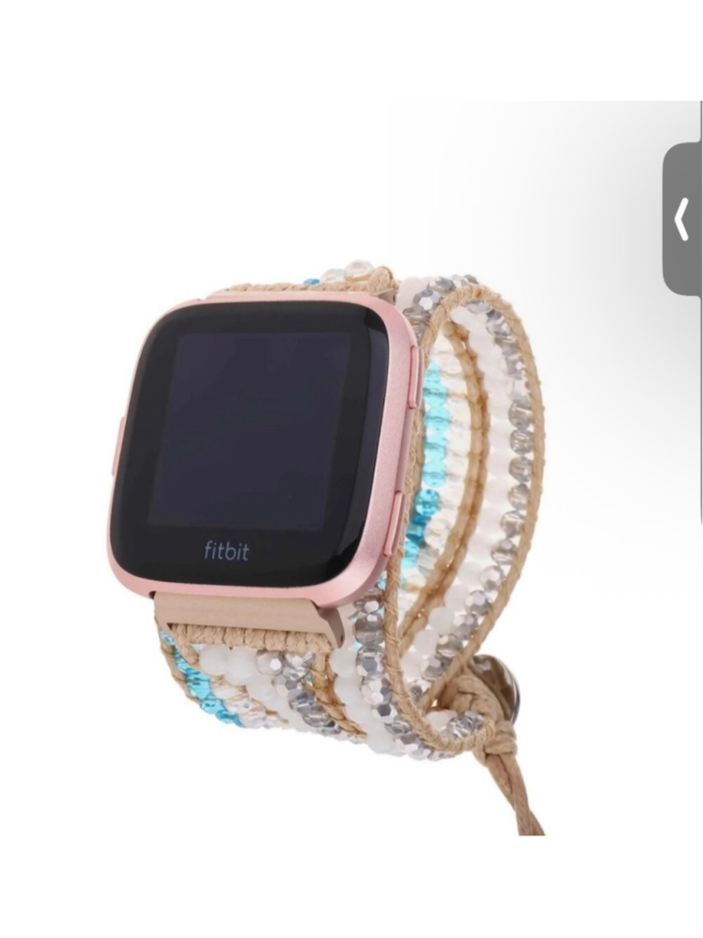 Women's Victoria Emerson Smartwatch Band One Size Beige Blue